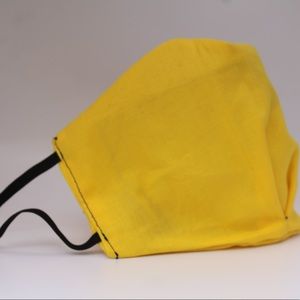 DARK YELLOW FACE MASK